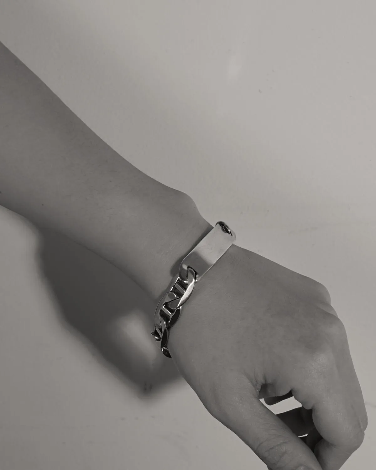 Silver ID Bracelet