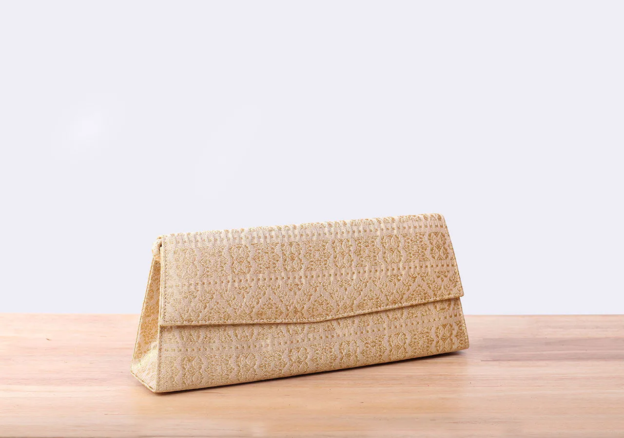 Thai Silk Bag (Cream)