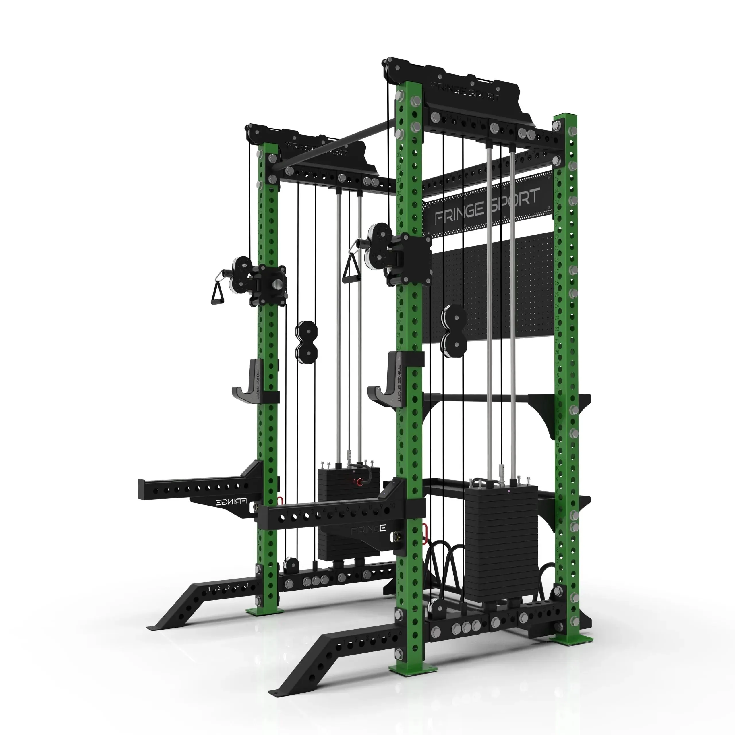 The Dane, Half Rack Functional Trainer