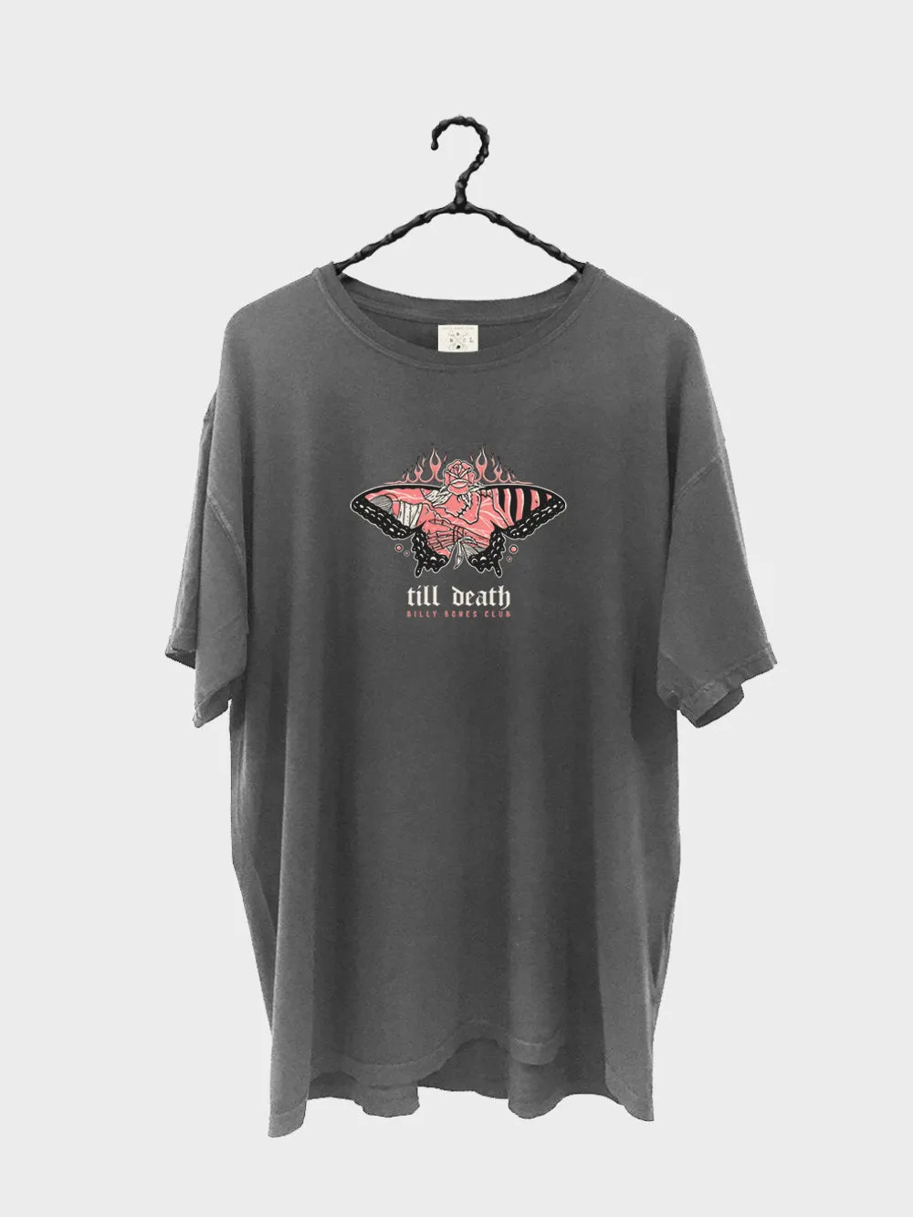 Till Death 2.0 Tee - Washed Black