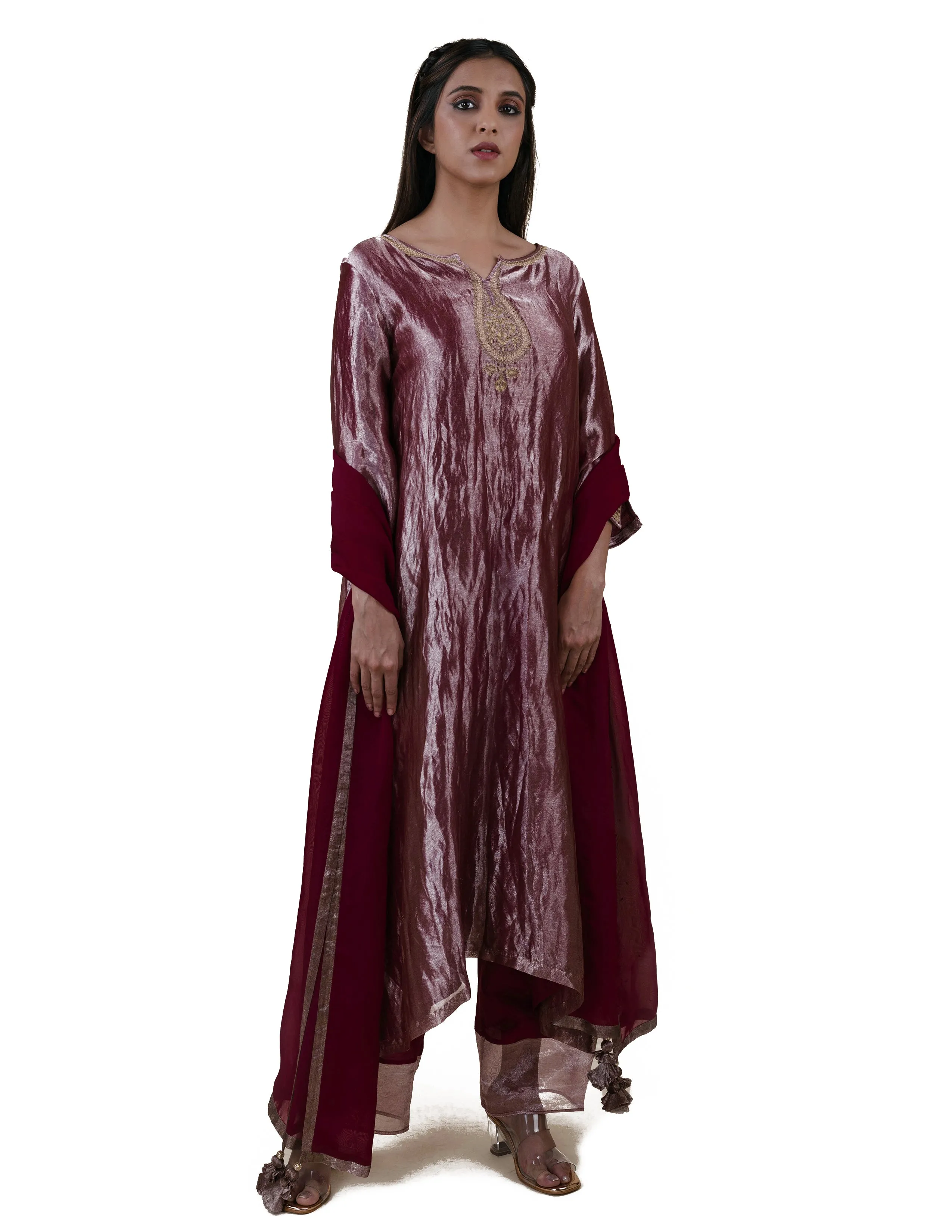 Tissue Kurta Set