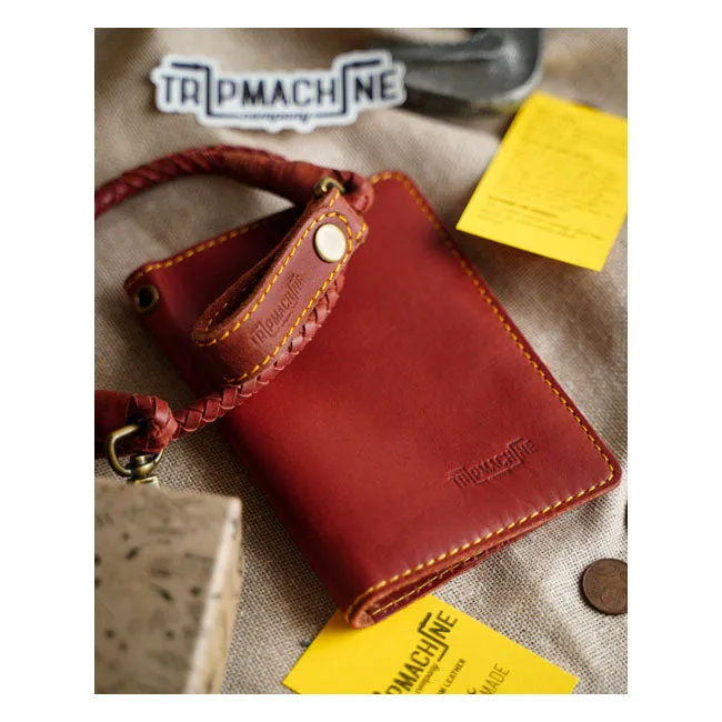 TRIP MACHINE EXPLORER WALLET - CHERRY RED