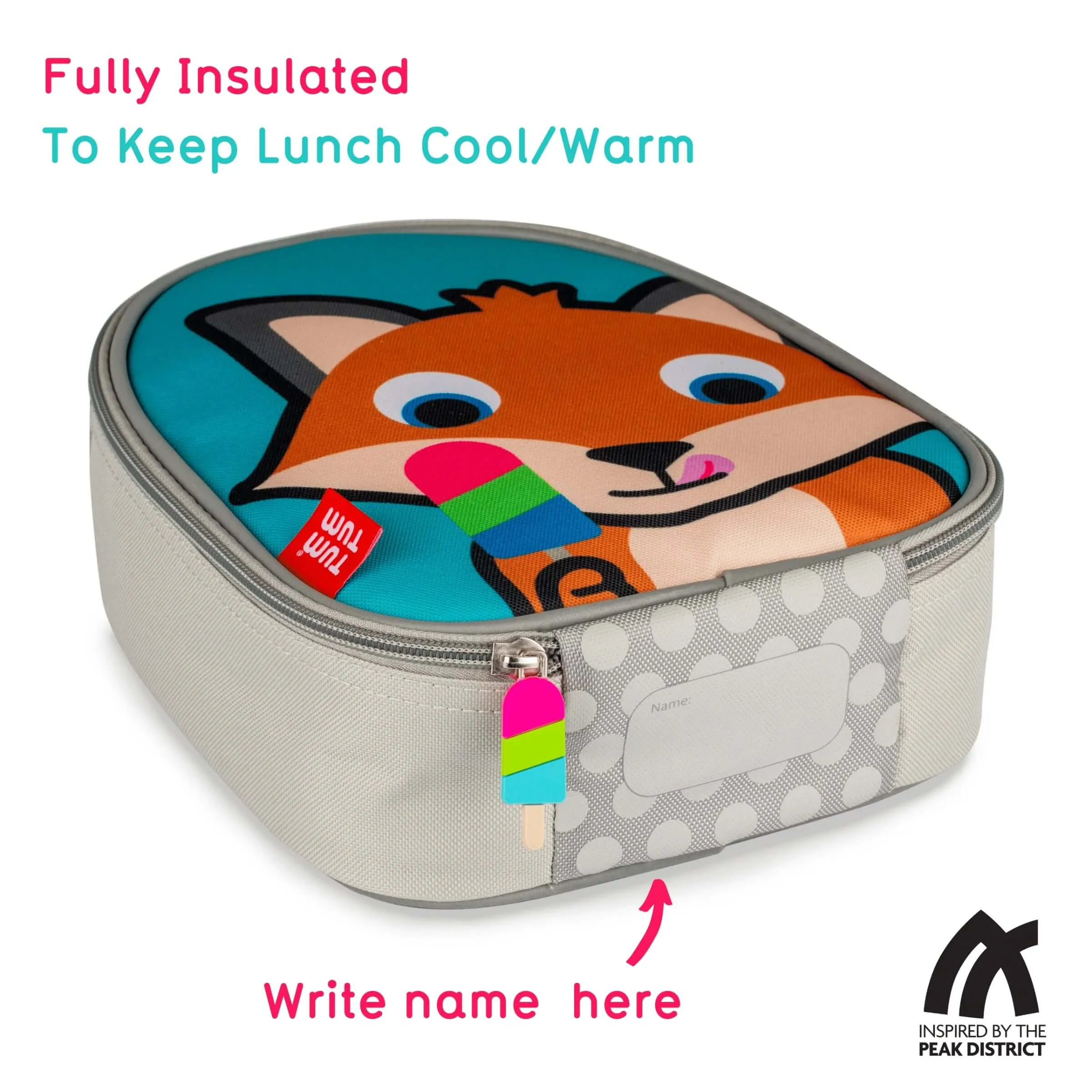 TUM TUM Insulated Children's Lunch Bag (Felicity Fox)