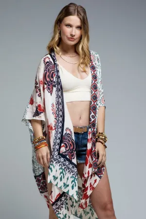 URB114 - MULTI PRINT KIMONO