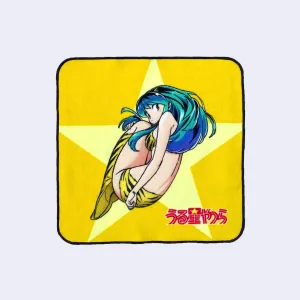 Urusei Yatsura - Lum Small Handkerchief Towel (Star)