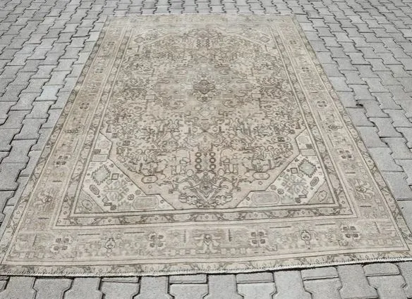 Vintage Handmade Turkish Rug