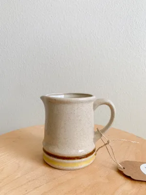 Vintage Japanese Stoneware Cream Pitcher - Local Olympia Pickup Only