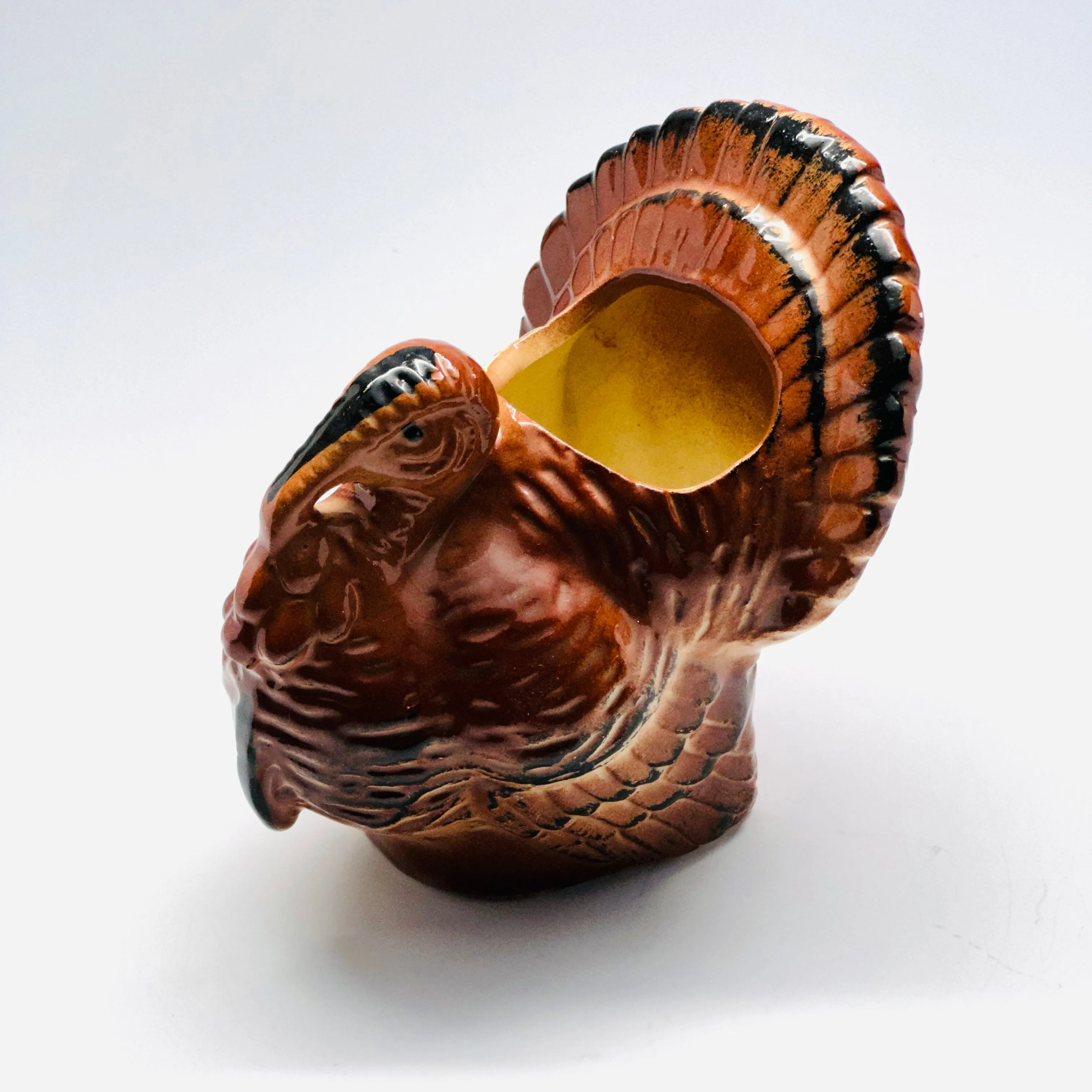 Vintage Small Ceramic Turkey Vase