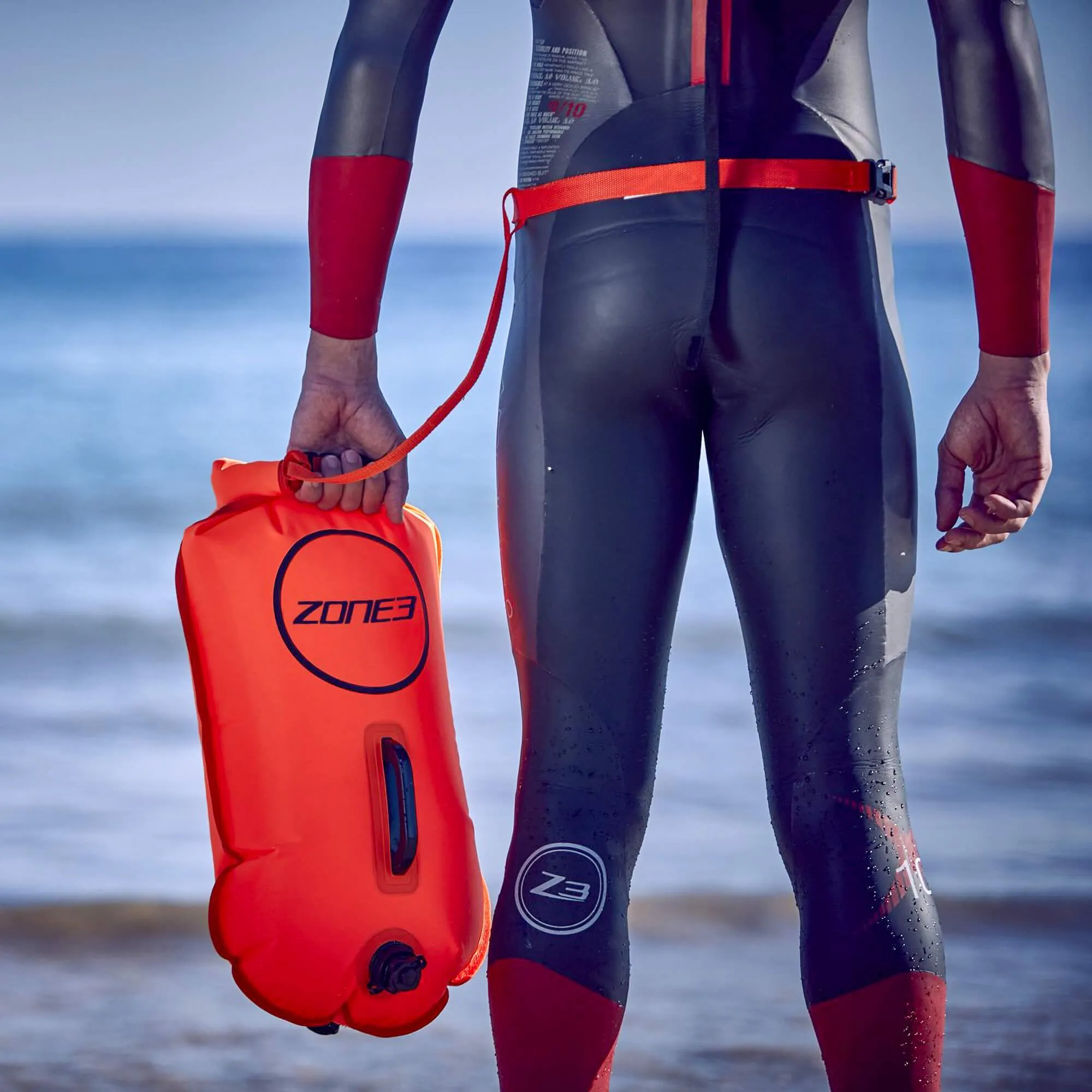 Zone3 Swim Safety Buoy & Dry Bag 28L